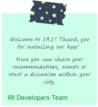 Welcome to IRI — a note from the developers